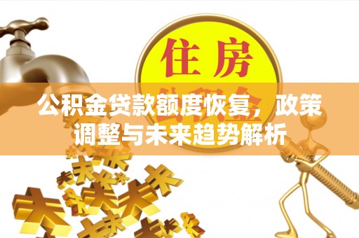 锡林浩特公积金贷款额度恢复，政策调整与未来趋势解析